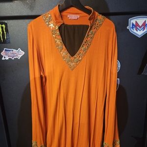 Orange tunic